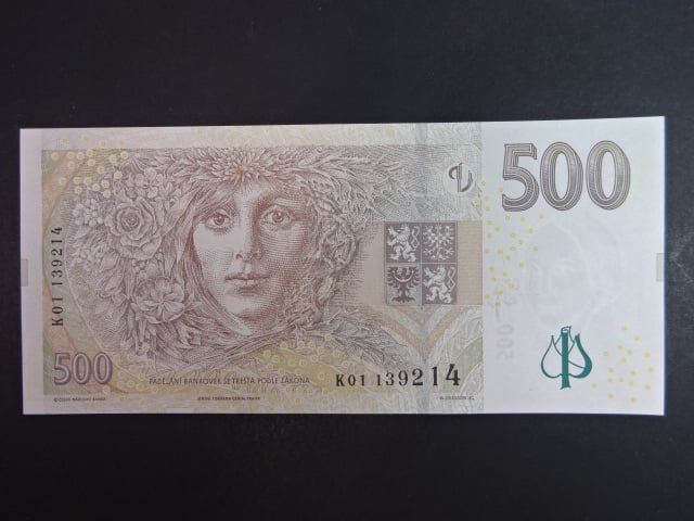500 Kc 2009 série K 01 první série