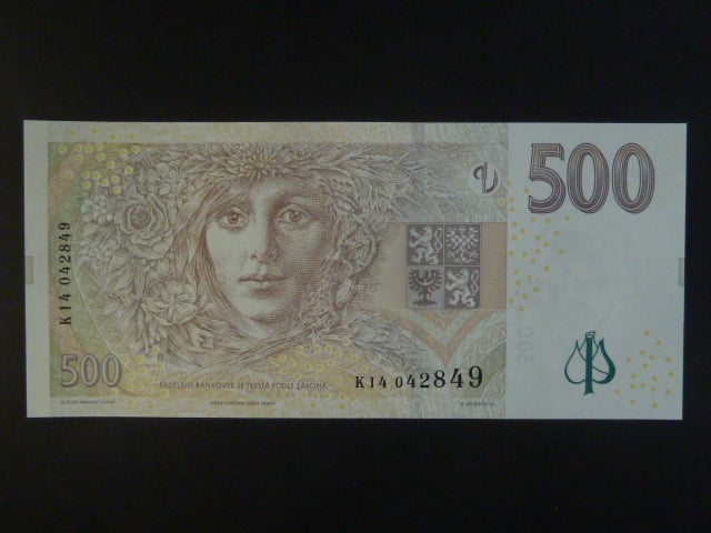 500 Kč 2009 série K 14