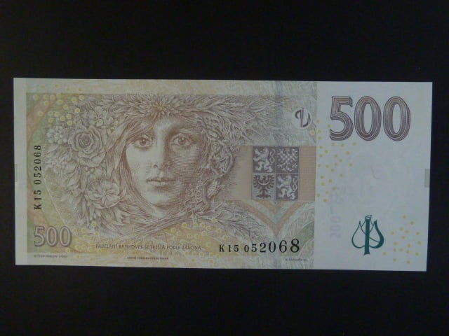 500 Kč 2009 série K 15