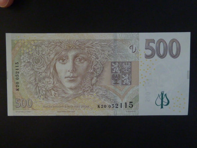 500 Kč 2009 série K 20