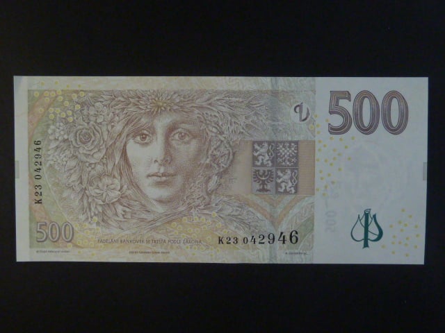 500 Kč 2009 série K 23