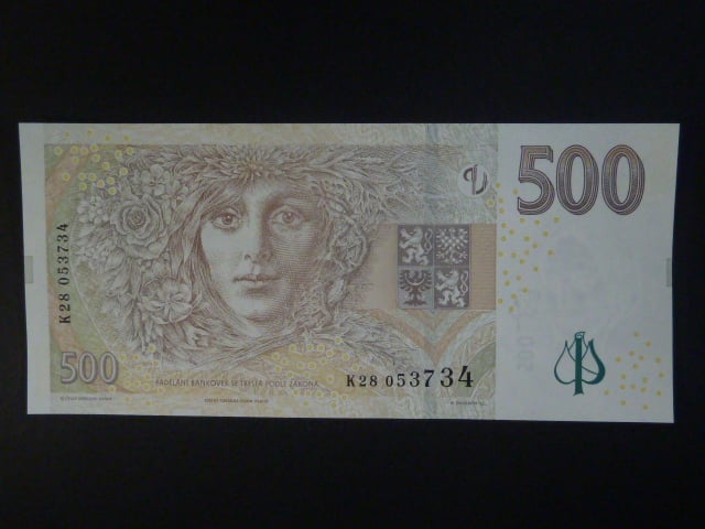 500 Kč 2009 série K 28, poslední serie
