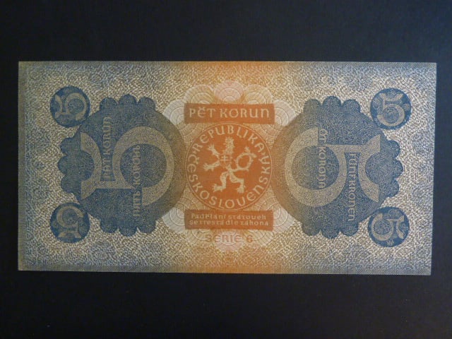 5 Kč 1921 série 6