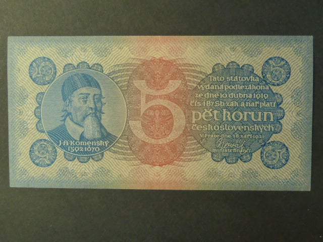 5 Kč 1921 série 3