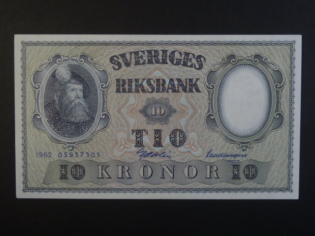 10 Kronor 1962 var. podpisu 2, Pi. 43i