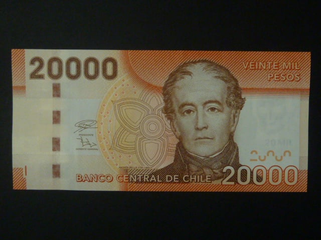 Chile, 20000 Pesos 2020, BNB. B300k, Pi. 165