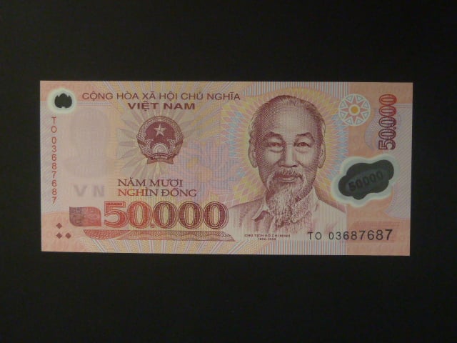 VIETNAM, 50000 Dong 2003, BNB. B345a, Pi. 121