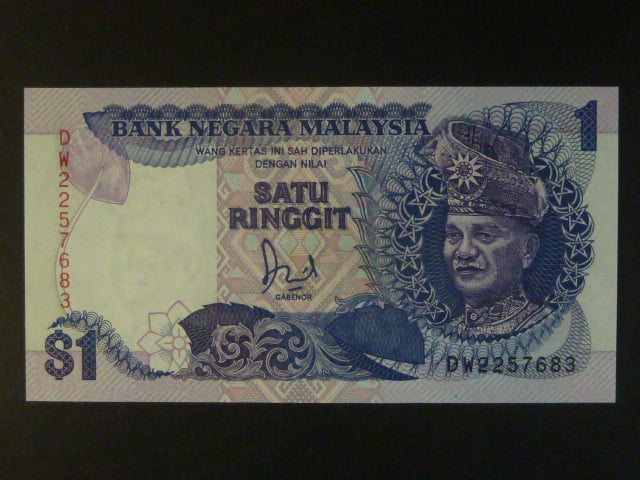 MALAJSIE, 1 Ringgit, intro: 1986, BNB. B127a, Pi.27