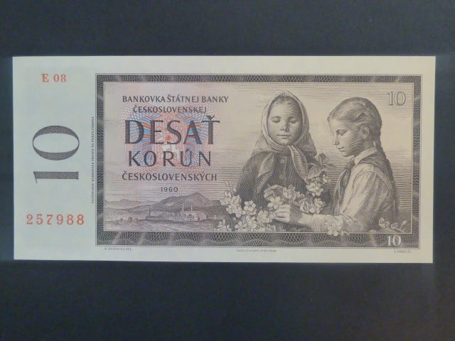 10 Kčs 1960 série E 08