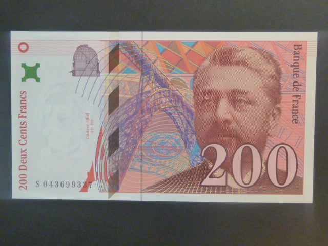 200 Francs 1996, BNB. 1019b, Pi. 159
