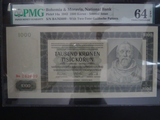 1000 K 1942 série Ba, II. vydání, PMG 64