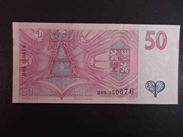 50 Kč 1997 série D 09