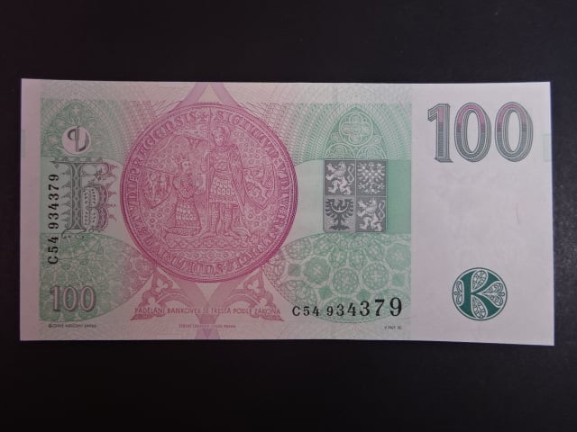 100 Kč 1997 série C 54