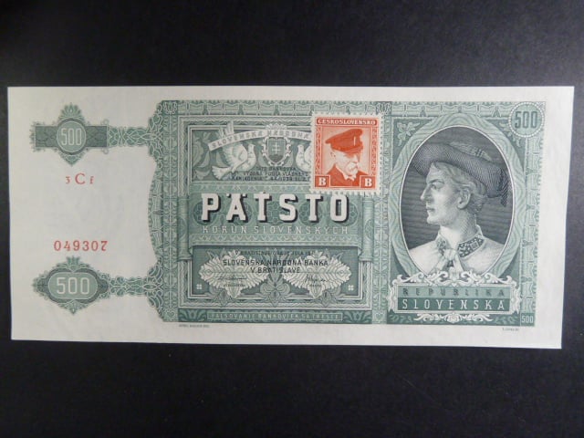 500 Ks 1941 kolkovaná série 3Cf