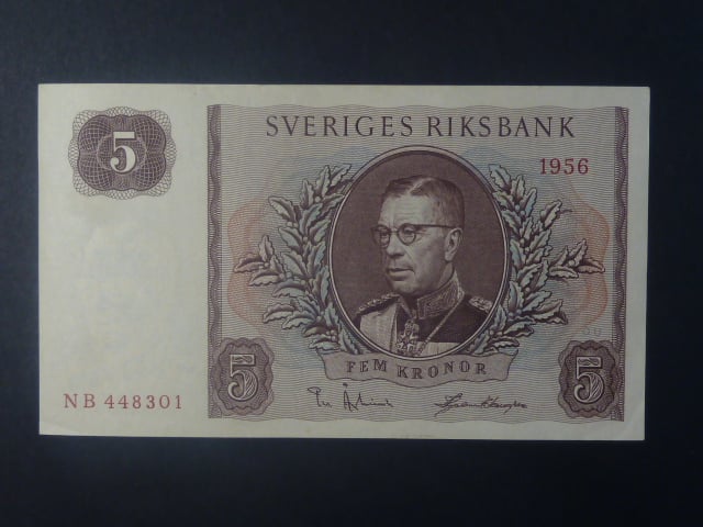 5 Kronor 1956, Pi. 42c