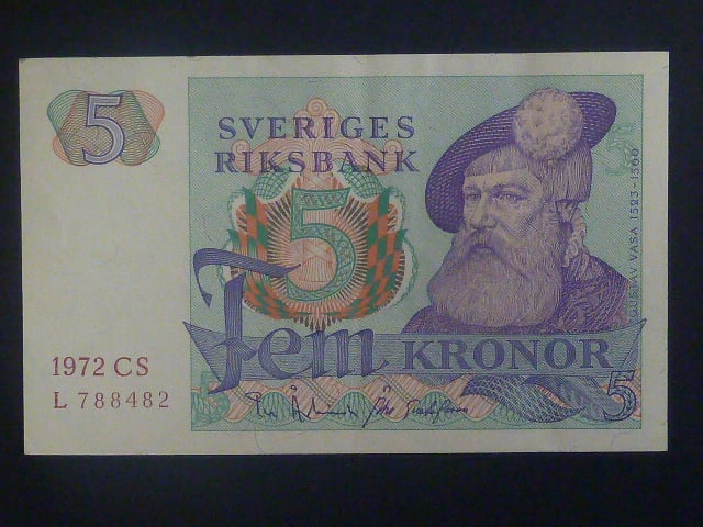 5 Kronor 1972, Pi. 51c
