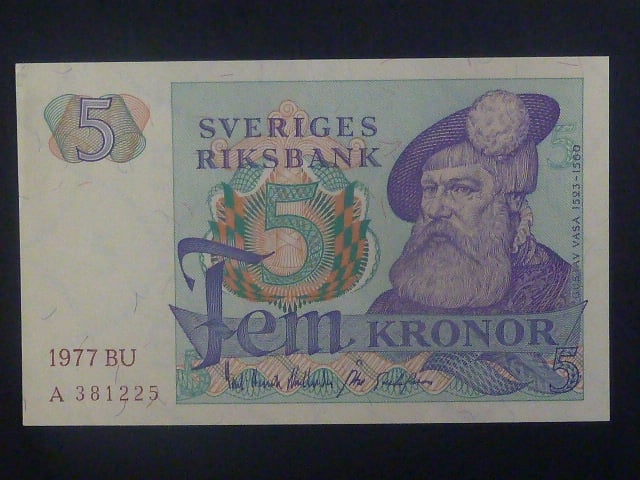 5 Kronor 1977, Pi. 51c