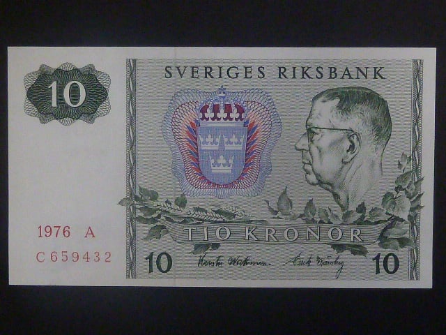 10 Kronor 1976, Pi. 52d