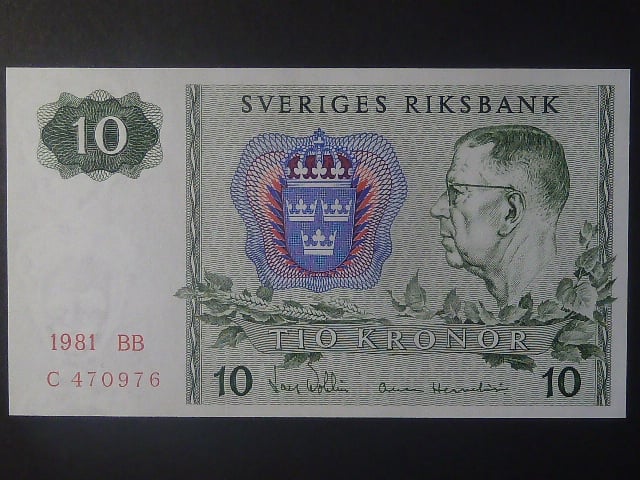 10 Kronor 1981, Pi. 52e