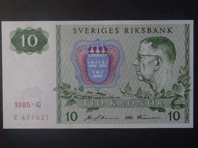 10 Kronor 1985, Pi. 52d