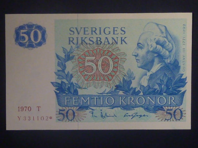 50 Kronor 1970, replacement, Pi. 53r1