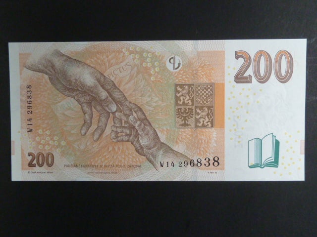 200 Kč 2018 série W 13
