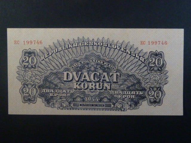 20 K 1944 série EC, číslovač 6b