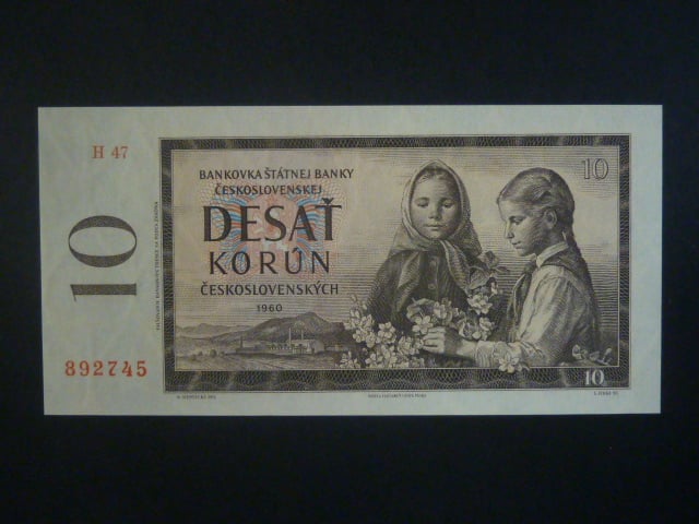 10 Kčs 1960 série H 47
