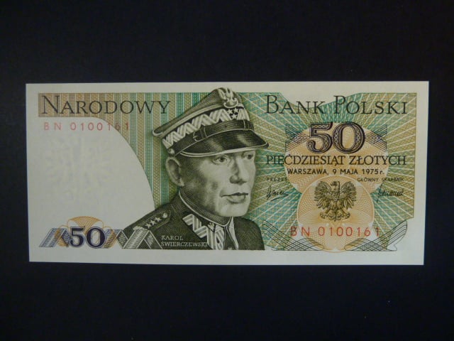 50 zlotych 1975, BNB B834a, Pi. 142