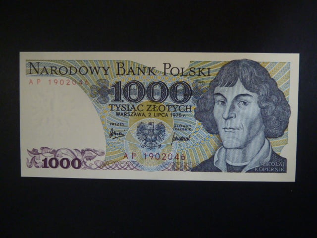 1000 zlotych 1975, BNB B838a, Pi. 146