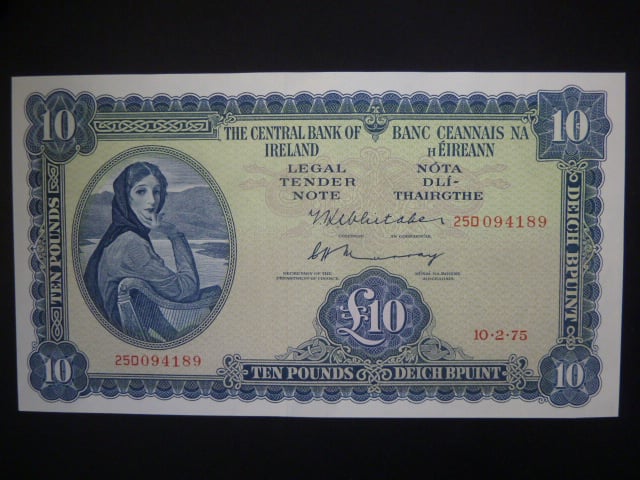10 Pounds 1975, BNB. B104, Pi. 4A