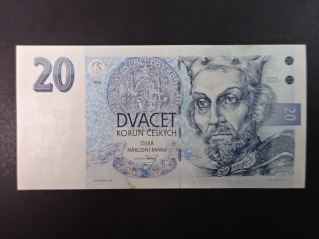 20 Kč 1994 série A 35