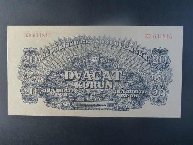 20 K 1944 série KB, číslovač 8