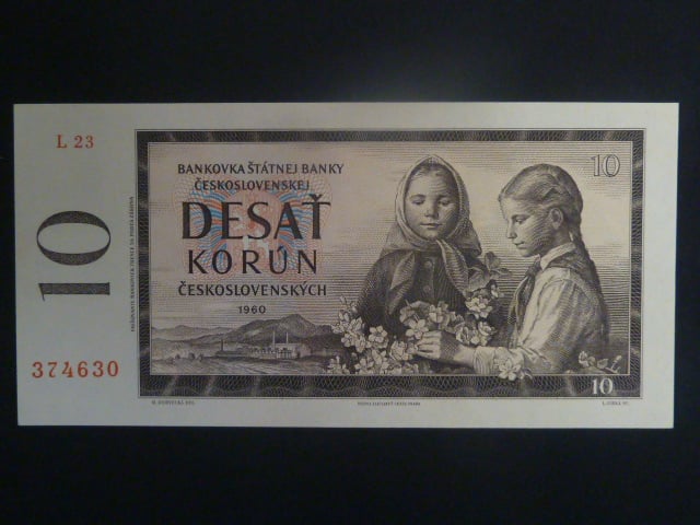 10 Kčs 1960 série L 23