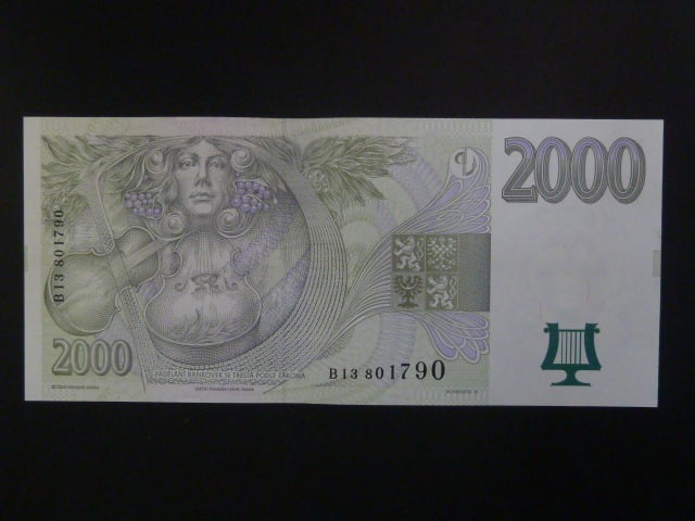 2000 Kč 1999 série B 13