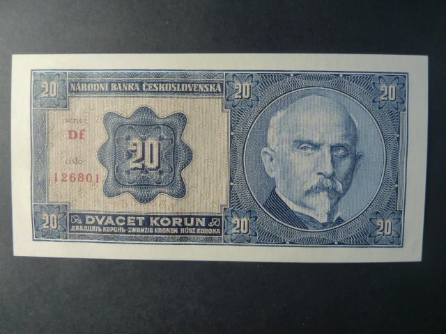 20 Kč 1926 série Df