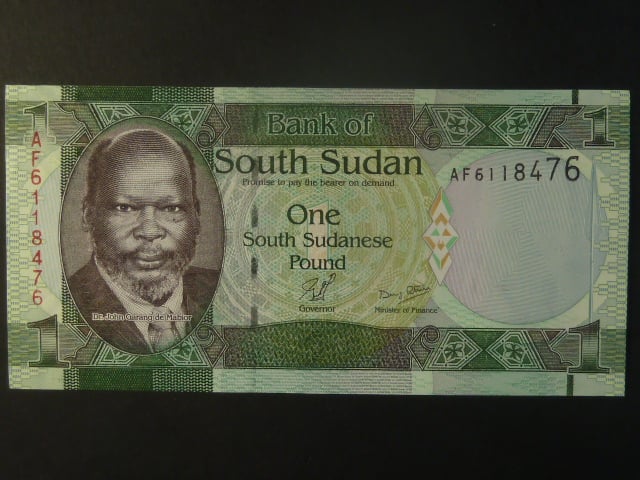 JIŽNÍ SÚDÁN, 1 Pound 2011, BNB. B105a, Pi. 5