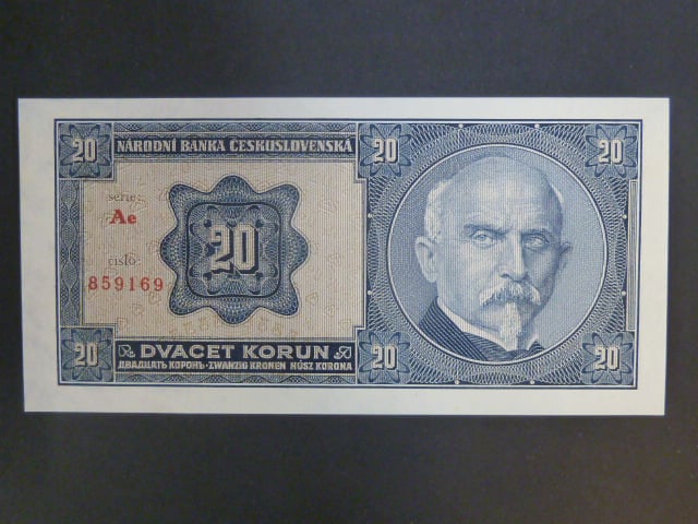 20 Kč 1926 série Ae