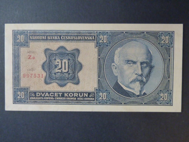 20 Kč 1926 série Ze