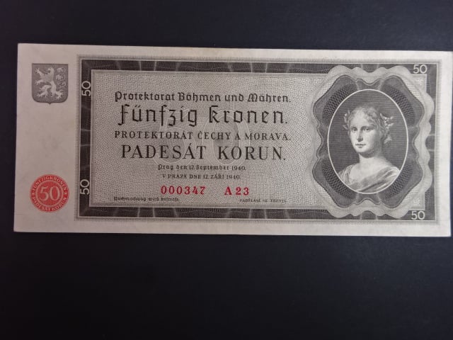 50 K 12.9.1940 série A 23 000347