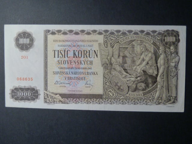 1000 Ks 1940 série 2O1