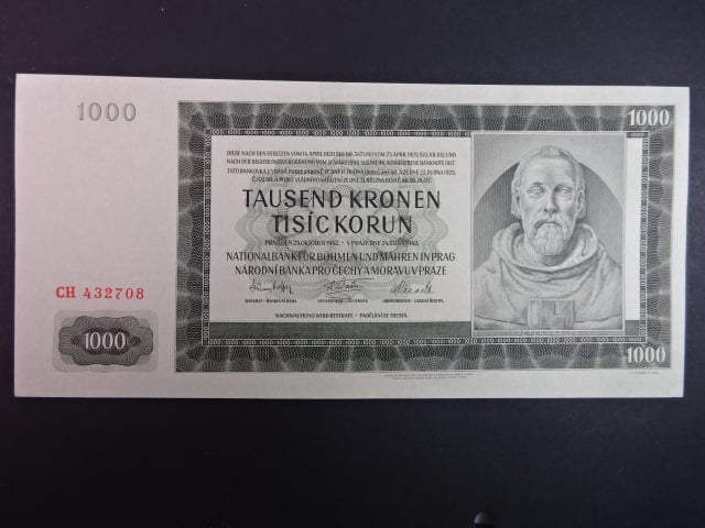 1000 K 1942 série CH, I.vydání