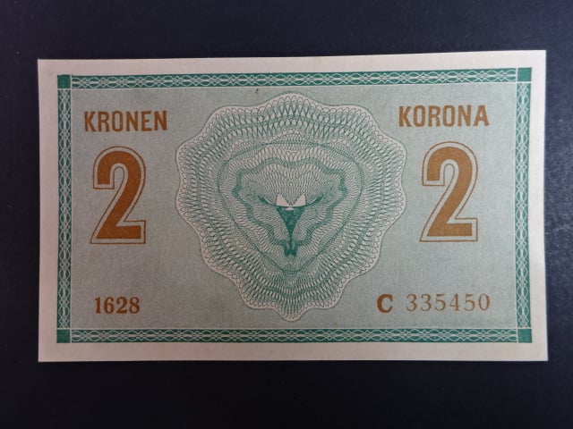 2 K 1914 série C 1628 - malé "C"