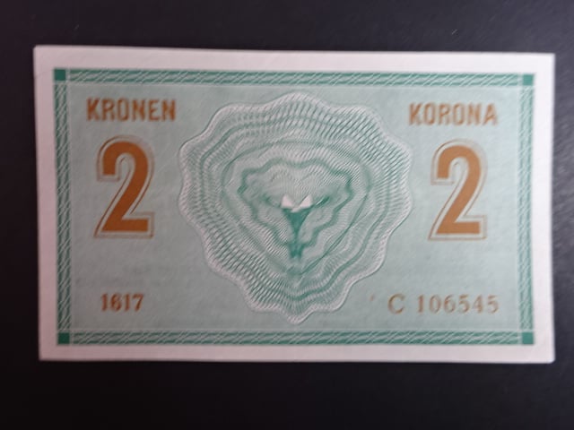 2 K 1914 série C 1617 - tenké "C"