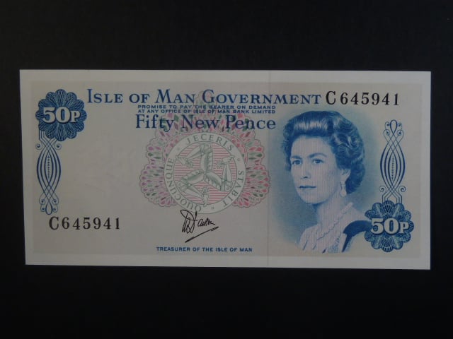 50 new pence 1979, BNB. B105d, Pi. 28