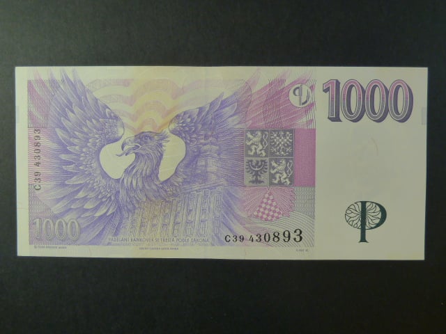 1000 Kč 1996 série C 39