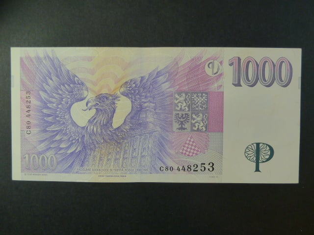 1000 Kč 1996 série C 80