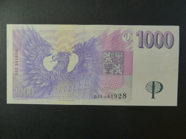 1000 Kč 1996 série D 35