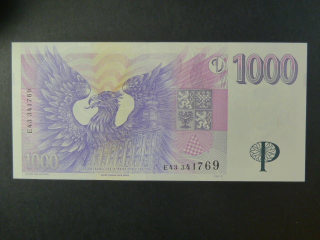 1000 Kč 1996 série E 43