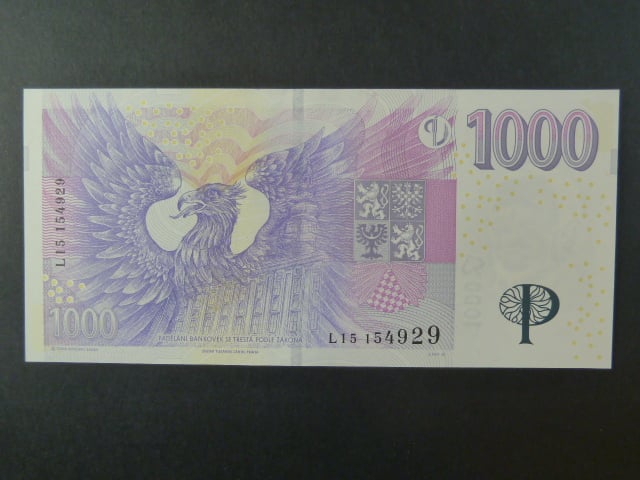 1000 Kč 2008 série L 15